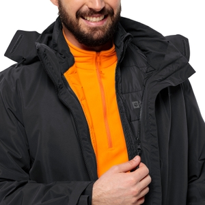 Jack Wolfskin Herren Weste Outdoorweste Steppweste daunenfreie Weste Lapawa Ins Vest M - Bild 3