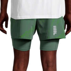 FILA Herren Sporthose Trainingshose Roanoke Running Shorts AOP - Bild 4