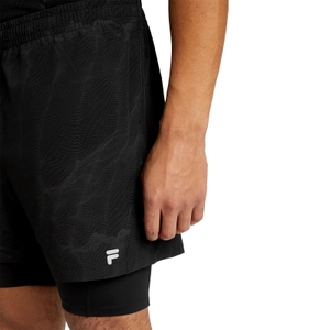 FILA Herren Sporthose Trainingshose Roanoke Running Shorts AOP - Bild 5
