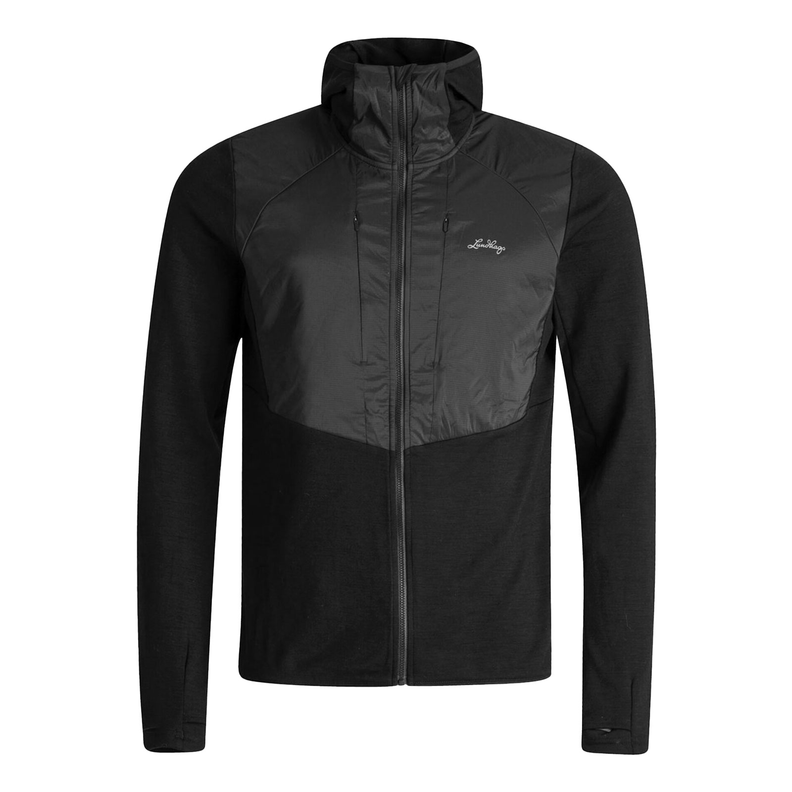 Lundhags Herren Fleecepullover Fleecejacke Wollfleecejacke Midlayer Padje Windblock-Hoodie Lundhags Herren Fleecepullover Fleecejacke Wollfleecejacke Midlayer Padje Windblock-Hoodie
