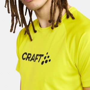 Craft Herren T-Shirt Kurzarmshirt Sportshirt Trainingsshirt Core Unify Logo Tee - Bild 4 Craft Herren T-Shirt Kurzarmshirt Sportshirt Trainingsshirt Core Unify Logo Tee - Bild 4