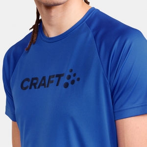 Craft Herren T-Shirt Kurzarmshirt Sportshirt Trainingsshirt Core Unify Logo Tee - Bild 3 Craft Herren T-Shirt Kurzarmshirt Sportshirt Trainingsshirt Core Unify Logo Tee - Bild 3