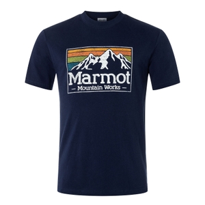 Marmot Herren Kurzarmshirt Sportshirt Trainingsshirt Gradient Tee Short-Sleeve T-Shirt - Bild 0 Marmot Herren Kurzarmshirt Sportshirt Trainingsshirt Gradient Tee Short-Sleeve T-Shirt