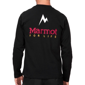 Marmot Herren Langarmshirt Sportshirt Trainingsshirt For Life Long-Sleeve T-Shirt - Bild 3