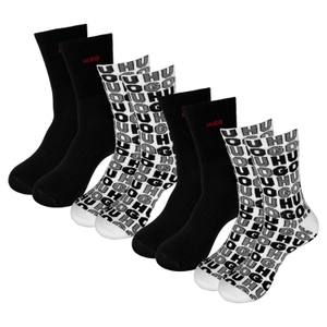 -100 black / white allover