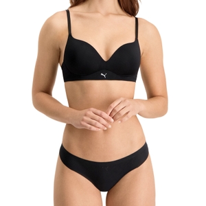 PUMA Damen 2er Pack Seamless Strings Microfiber Slips - Bild 2