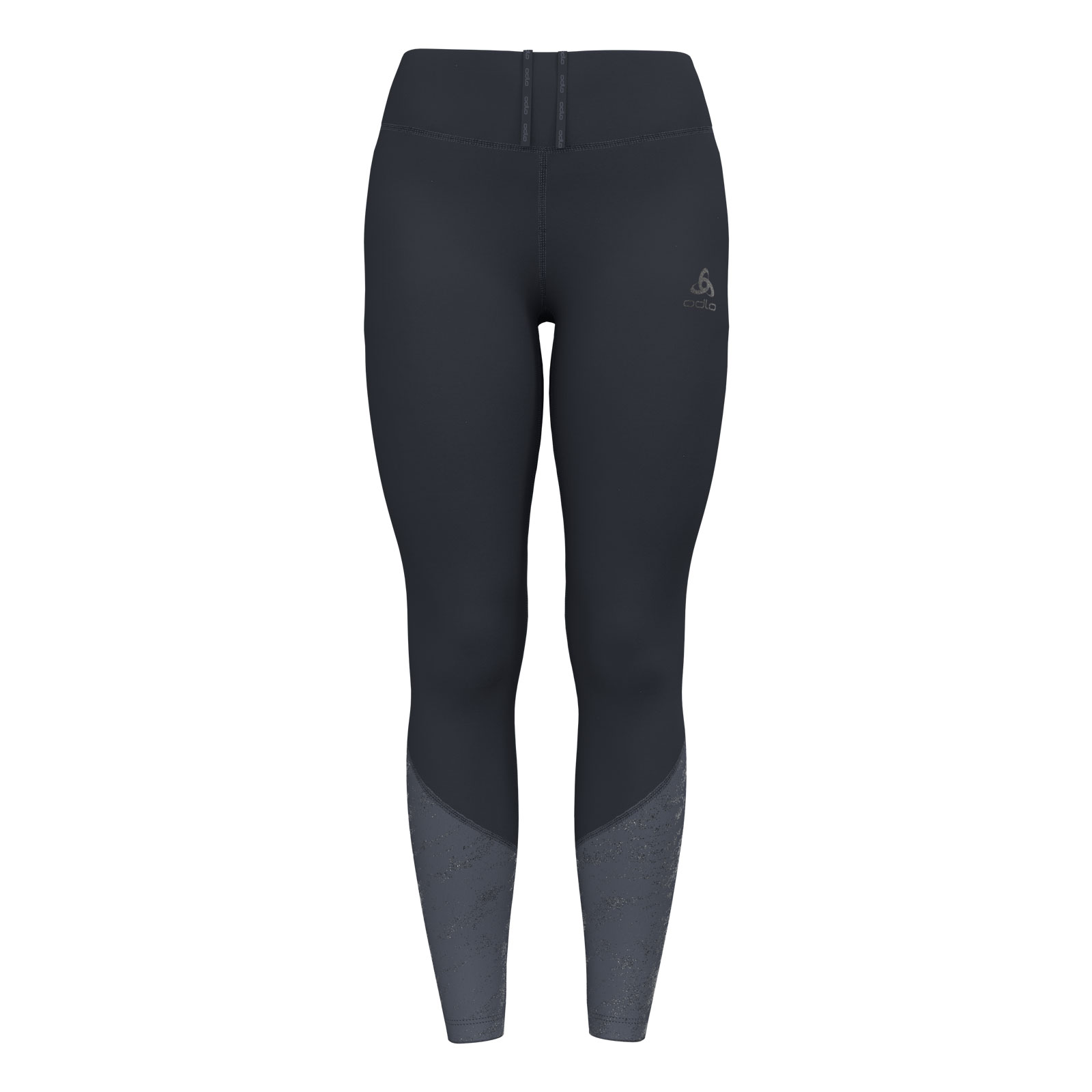Odlo Damen Laufhose Funktionshose Leggings Tights Essential Print Odlo Damen Laufhose Funktionshose Leggings Tights Essential Print