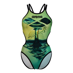 Arena Damen Badeanzug Schwimmkleidung Einteiler Swimsuit One Double Crossback - Bild 0 Arena Damen Badeanzug Schwimmkleidung Einteiler Swimsuit One Double Crossback