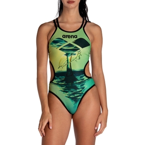 Arena Damen Badeanzug Schwimmkleidung Einteiler Swimsuit One Double Crossback - Bild 4 Arena Damen Badeanzug Schwimmkleidung Einteiler Swimsuit One Double Crossback - Bild 4