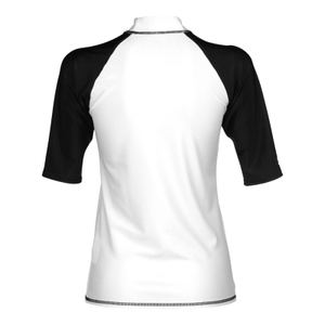 Arena Damen Badeshirt UV-Shirt Surfshirt Kurzarmshirt Rash-Vest Graphic - Bild 1 Arena Damen Badeshirt UV-Shirt Surfshirt Kurzarmshirt Rash-Vest Graphic - Bild 1