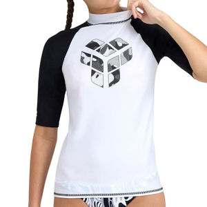 Arena Damen Badeshirt UV-Shirt Surfshirt Kurzarmshirt Rash-Vest Graphic - Bild 4 Arena Damen Badeshirt UV-Shirt Surfshirt Kurzarmshirt Rash-Vest Graphic - Bild 4