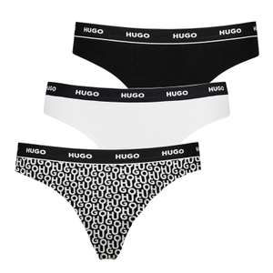 -123 black / white / black print