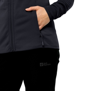Jack Wolfskin Damen Midlayerjacke Fleecejacke Baiselberg FZ W - Bild 2 Jack Wolfskin Damen Midlayerjacke Fleecejacke Baiselberg FZ W - Bild 2