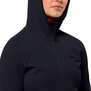 Jack Wolfskin Damen Jacke Fleecejacke Midlayerjacke Kapuzenjacke Baiselberg FZ W - Bild 2 Jack Wolfskin Damen Jacke Fleecejacke Midlayerjacke Kapuzenjacke Baiselberg FZ W - Bild 2