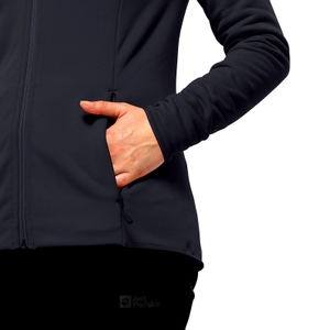 Jack Wolfskin Damen Jacke Fleecejacke Midlayerjacke Kapuzenjacke Baiselberg FZ W - Bild 4 Jack Wolfskin Damen Jacke Fleecejacke Midlayerjacke Kapuzenjacke Baiselberg FZ W - Bild 4
