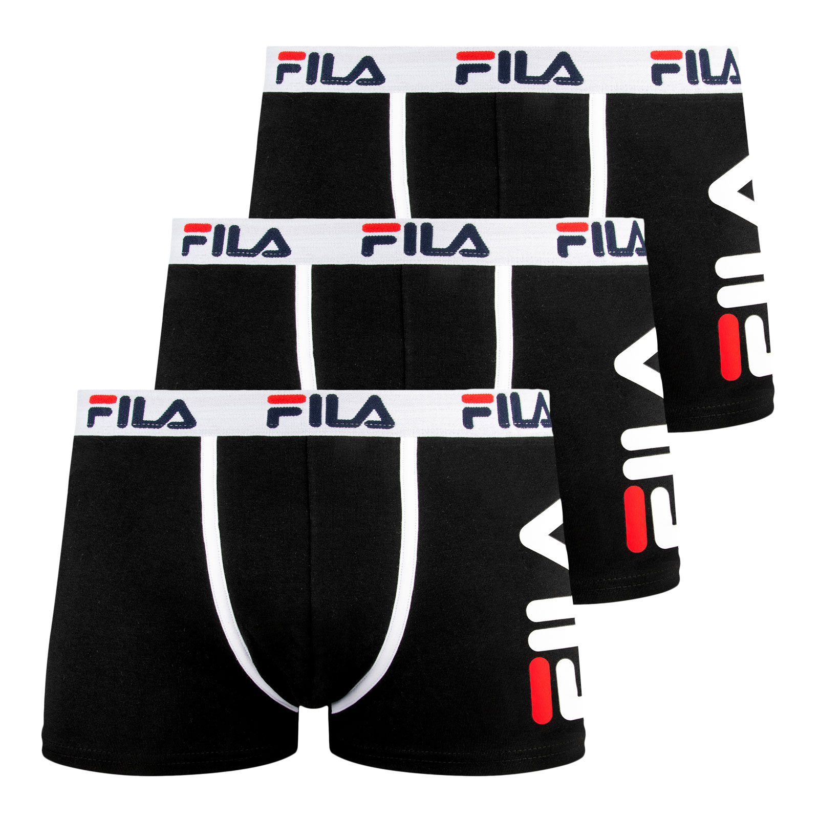 3er Pack FILA Herren Boxer Unterhosen Man Boxershorts 3er Pack FILA Herren Boxer Unterhosen Man Boxershorts