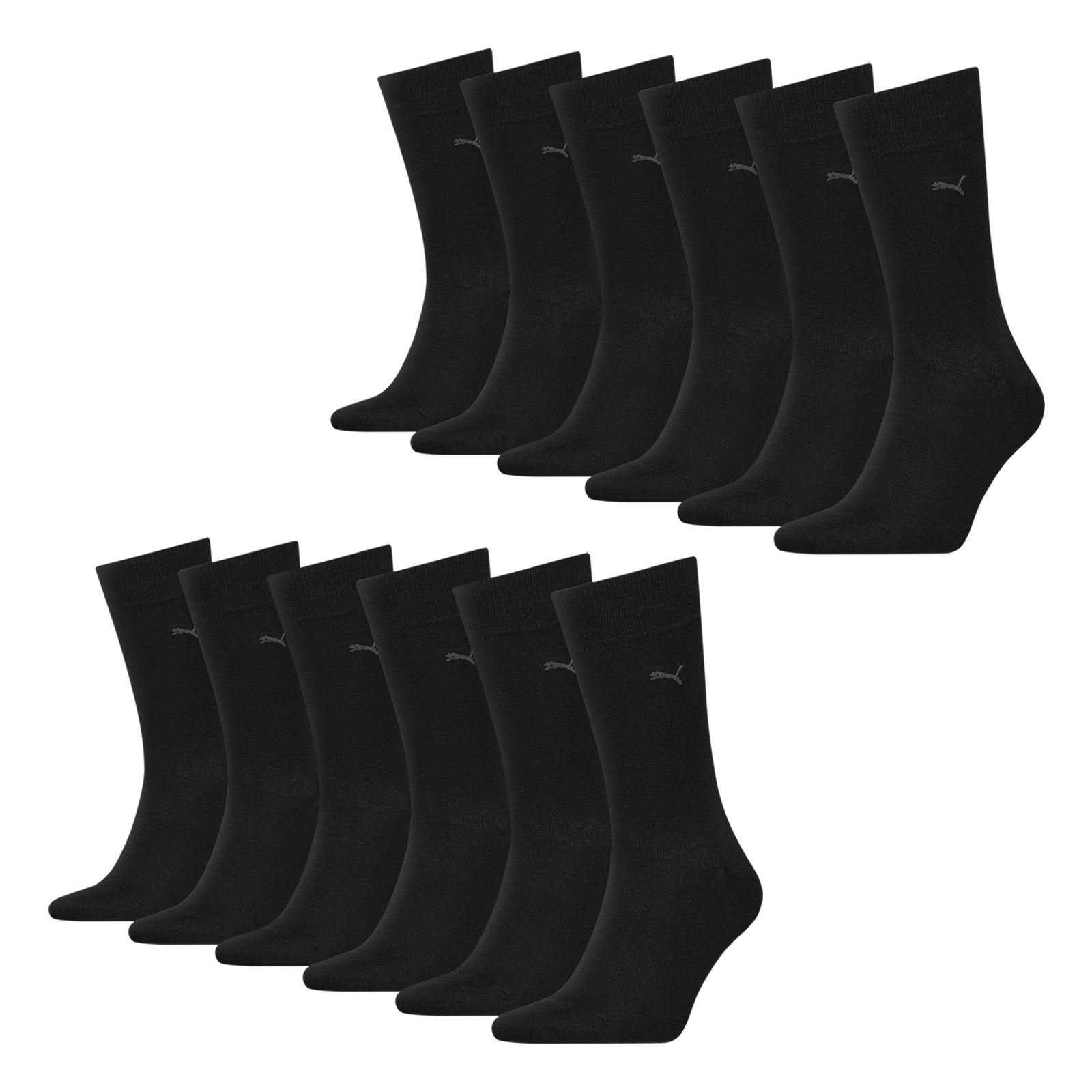 6 Paar PUMA Herren Business Socken Strümpfe Classic Socks 6 Paar PUMA Herren Business Socken Strümpfe Classic Socks