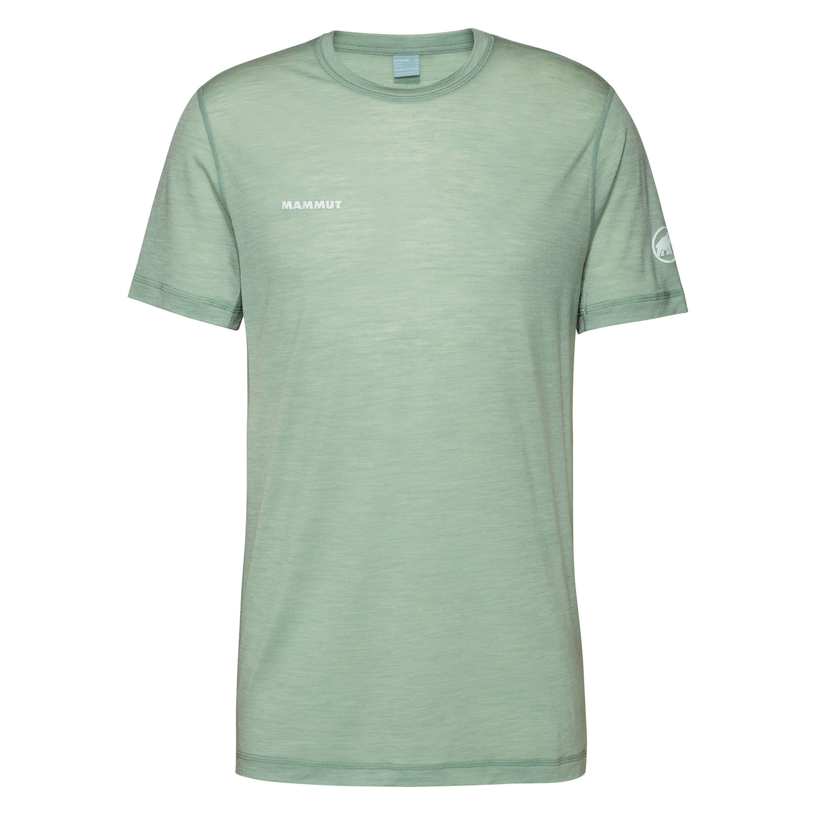 Mammut Herren Kurzarmshirt Rundhalsshirt Tree Wool FL T-Shirt Mammut Herren Kurzarmshirt Rundhalsshirt Tree Wool FL T-Shirt