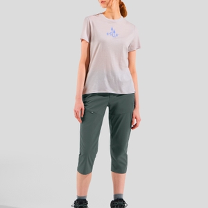 Odlo Damen Outdoorhose Funktionshose Ascent Light 3/4-Wanderhose - Bild 2