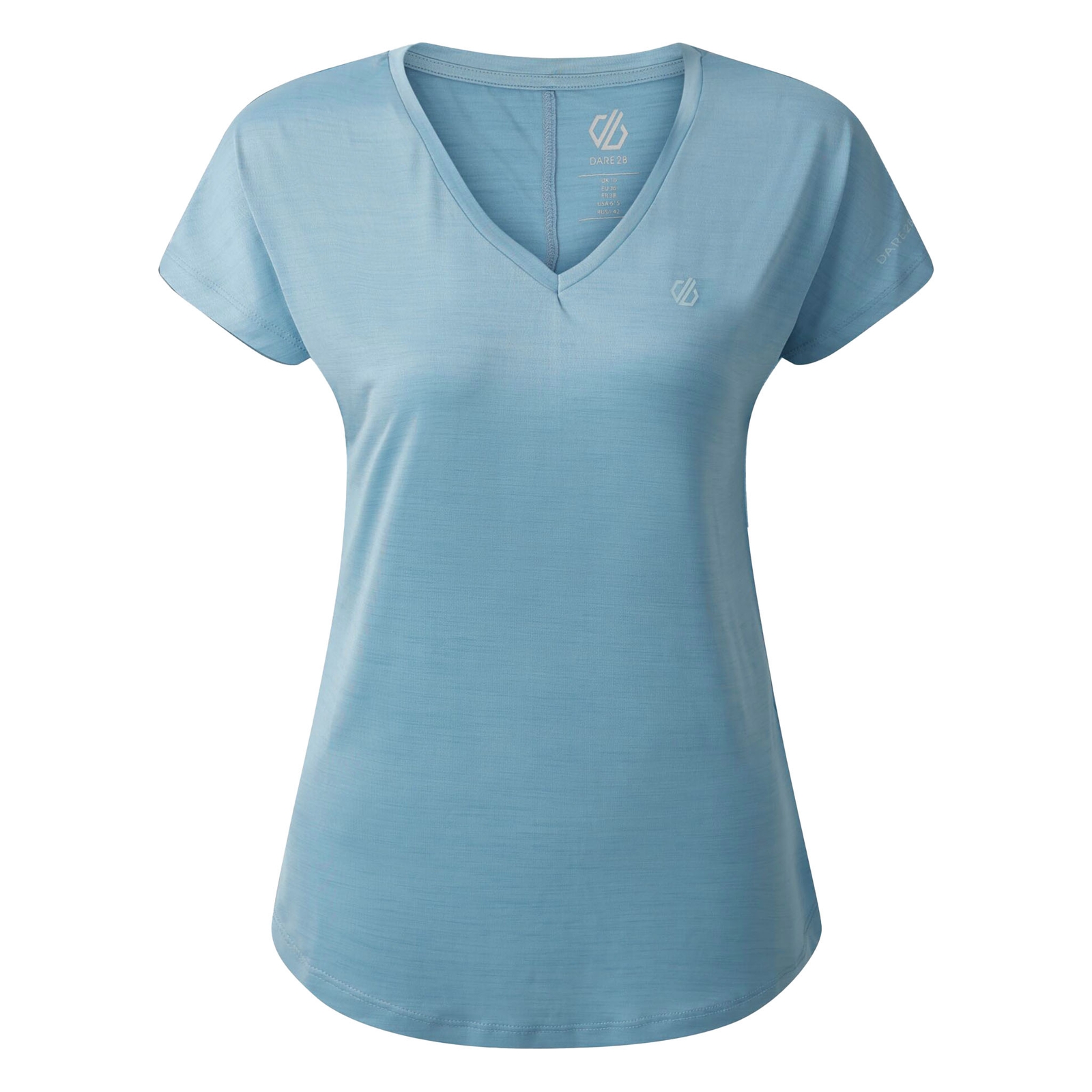 Dare2B Damen Tech-T-Shirt Funktionsshirt Kurzarmshirt Vigilant Active T-Shirt Dare2B Damen Tech-T-Shirt Funktionsshirt Kurzarmshirt Vigilant Active T-Shirt