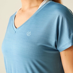 Dare2B Damen Tech-T-Shirt Funktionsshirt Kurzarmshirt Vigilant Active T-Shirt - Bild 6 Dare2B Damen Tech-T-Shirt Funktionsshirt Kurzarmshirt Vigilant Active T-Shirt - Bild 6