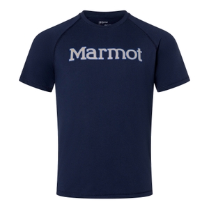 Marmot Herren Kurzarmshirt Sportshirt Trainingsshirt Windridge Graphic SS T-Shirt