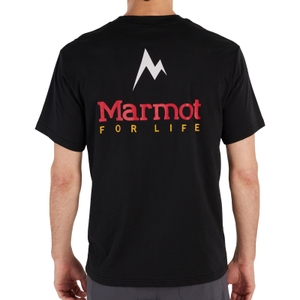Marmot Herren Kurzarmshirt Sportshirt Trainingsshirt Marmot for Life SS T-Shirt - Bild 3