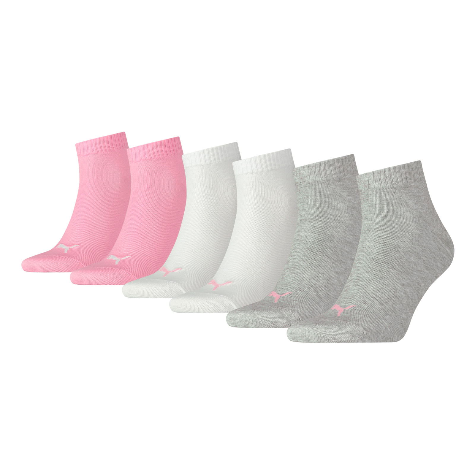 3 Paar PUMA Unisex Sportsocken Kurzsocken Quarter Socken 3 Paar PUMA Unisex Sportsocken Kurzsocken Quarter Socken
