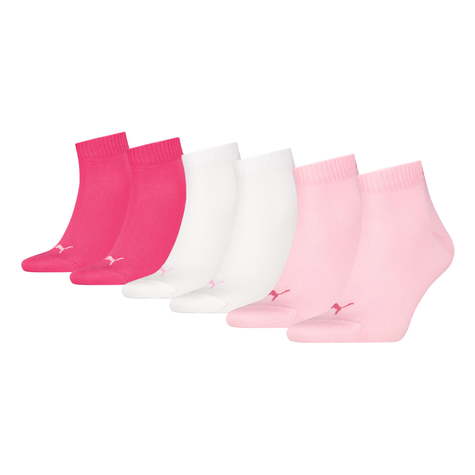 3 Paar PUMA Unisex Sportsocken Kurzsocken Quarter Socken 3 Paar PUMA Unisex Sportsocken Kurzsocken Quarter Socken
