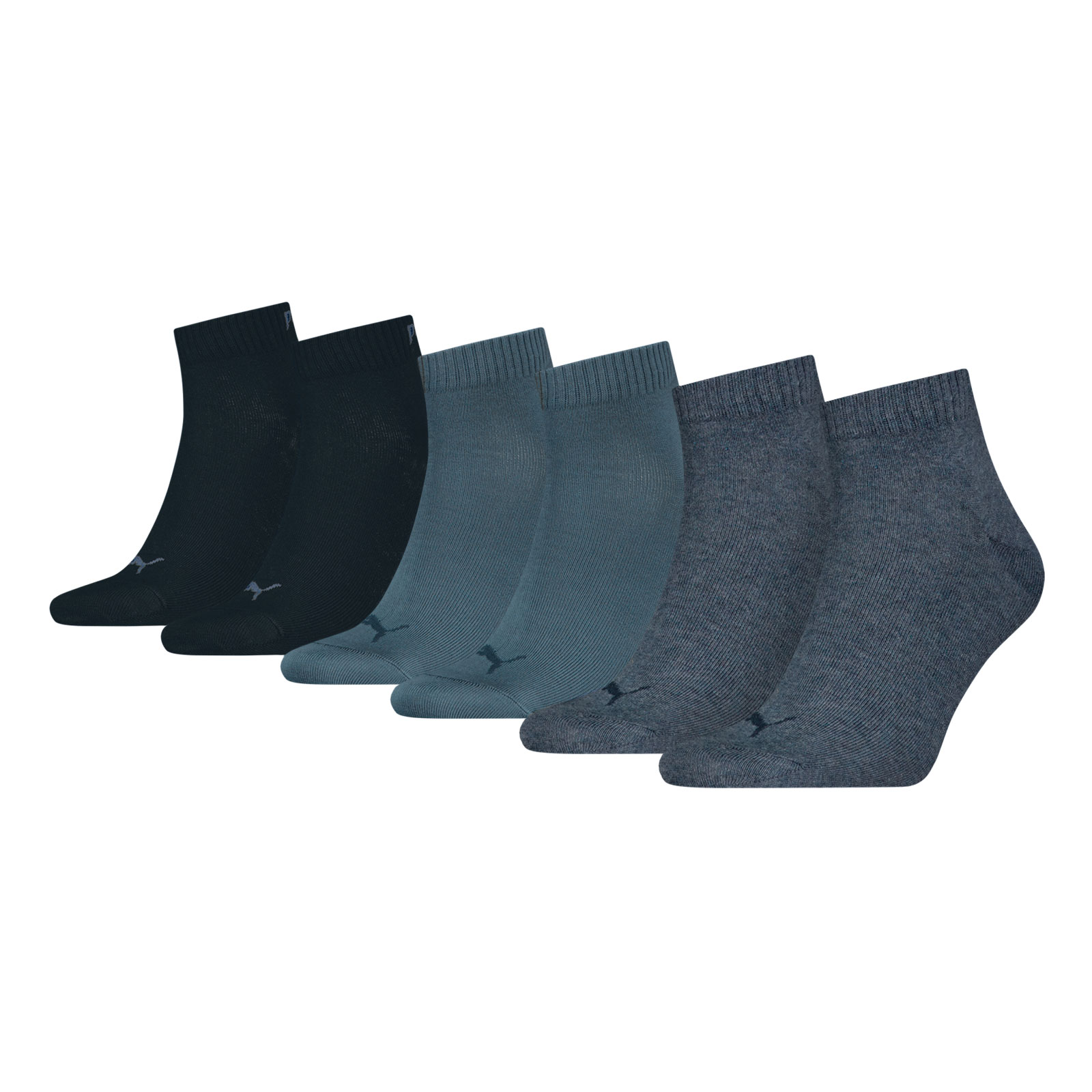 3 Paar PUMA Unisex Sportsocken Kurzsocken Quarter Socken 3 Paar PUMA Unisex Sportsocken Kurzsocken Quarter Socken