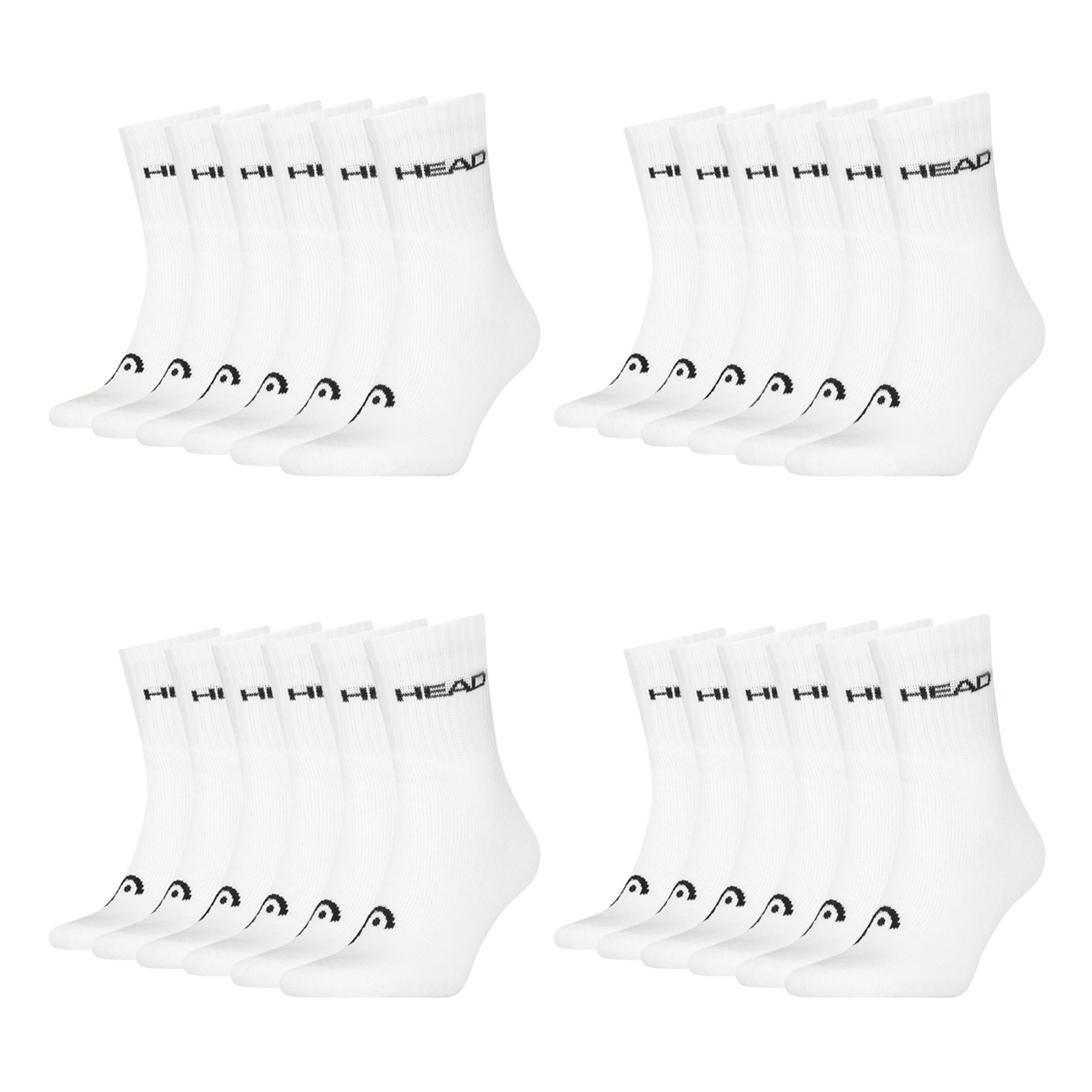 12 Paar HEAD Herren Damen Short Crew Socken Sportsocken Cotton Blend Sport Socks 12 Paar HEAD Herren Damen Short Crew Socken Sportsocken Cotton Blend Sport Socks