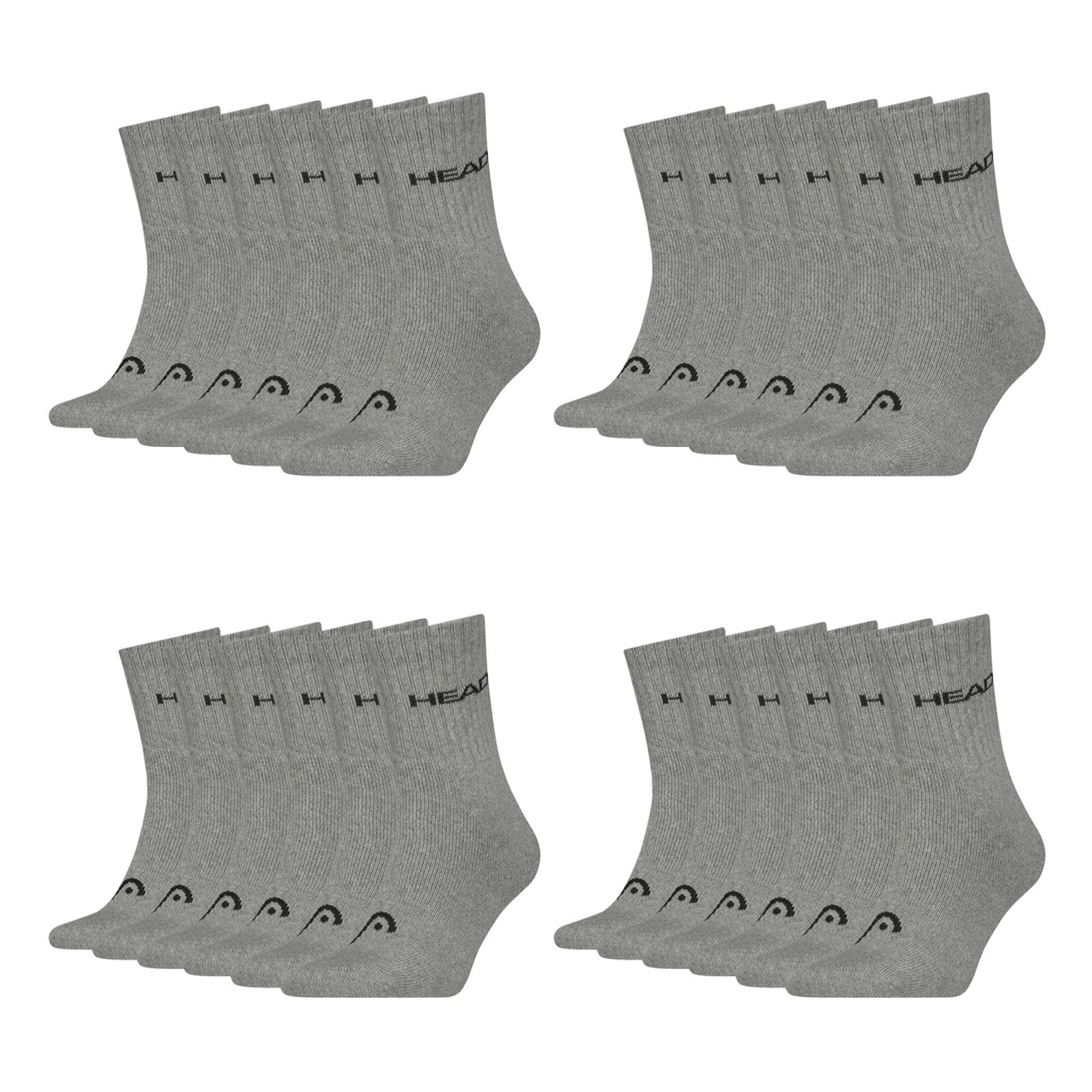 12 Paar HEAD Herren Damen Short Crew Socken Sportsocken Cotton Blend Sport Socks 12 Paar HEAD Herren Damen Short Crew Socken Sportsocken Cotton Blend Sport Socks