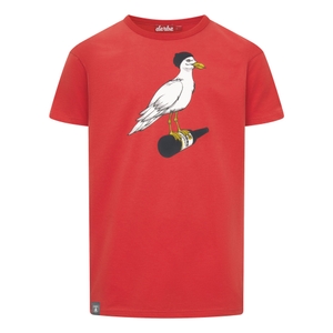 Derbe Herren Rundhalsshirt T-Shirt Sturmmöwe - Bild 0 Derbe Herren Rundhalsshirt T-Shirt Sturmmöwe