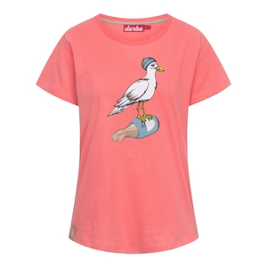 Derbe Damen Rundhalsshirt T-Shirt Sturmmöwin