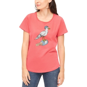 Derbe Damen Rundhalsshirt T-Shirt Sturmmöwin - Bild 1