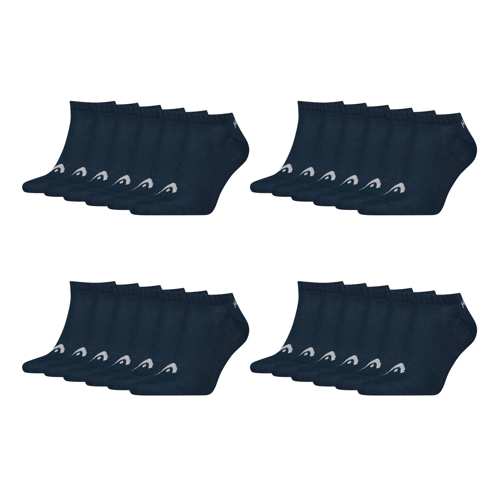 12 Paar HEAD Herren Damen Sneaker Socken Sportsocken All Sports Training Socks 12 Paar HEAD Herren Damen Sneaker Socken Sportsocken All Sports Training Socks