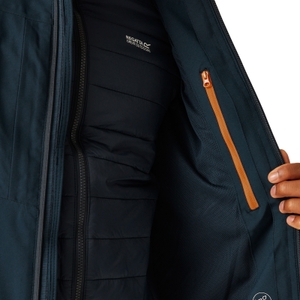 Regatta Herren Jacke Funktionsjacke Outdoorjacke 3 in 1 Jacke Wentwood IX - Bild 7