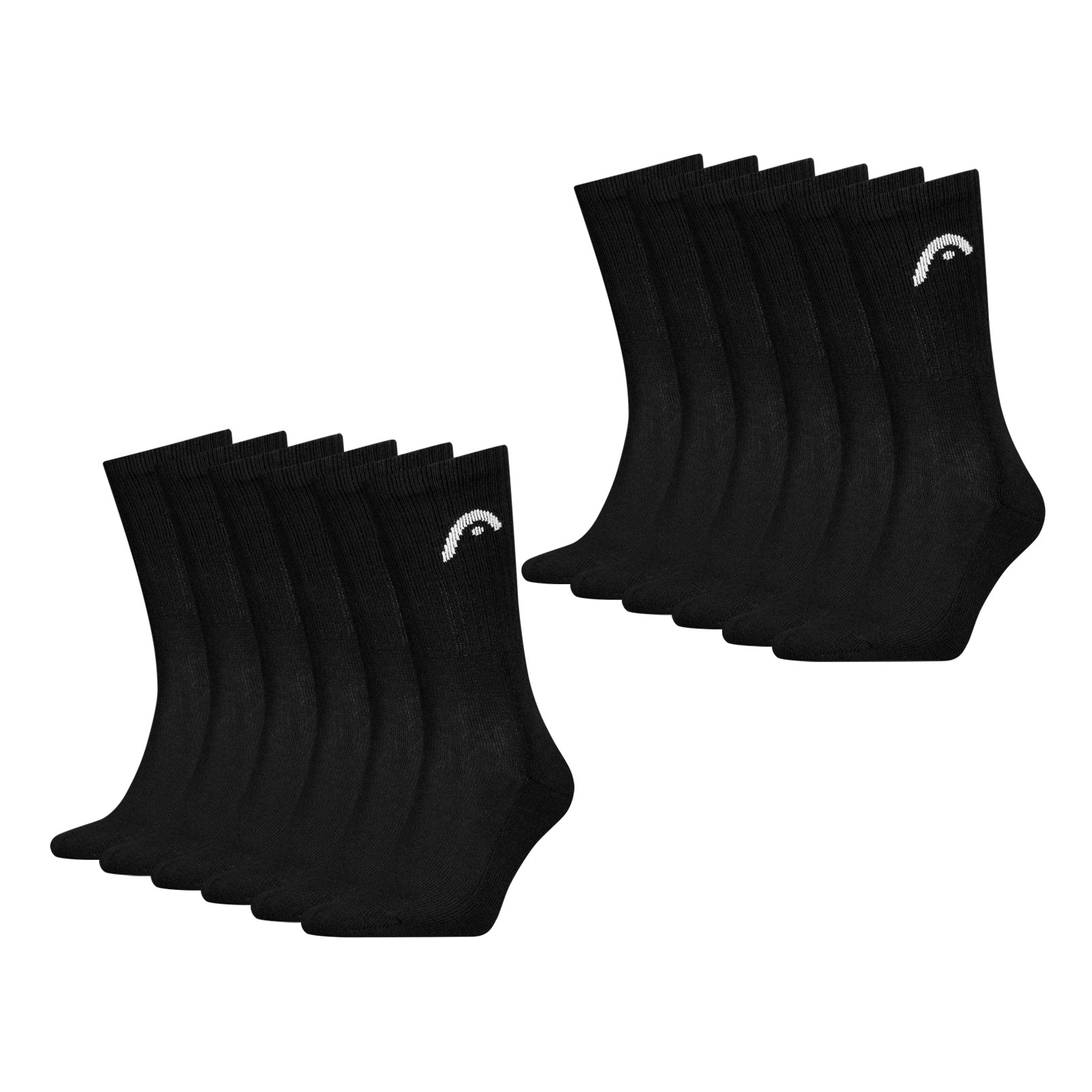 6 Paar HEAD Herren Damen Crew Socken Sportsocken All Sports Training Socks 6 Paar HEAD Herren Damen Crew Socken Sportsocken All Sports Training Socks