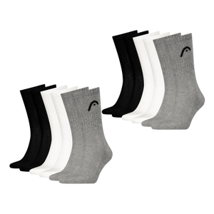 6 Paar HEAD Herren Damen Crew Socken Sportsocken All Sports Training Socks - Bild 0 6 Paar HEAD Herren Damen Crew Socken Sportsocken All Sports Training Socks
