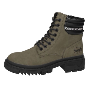 Dockers by Gerli Damen Schuhe Boots Schnürstiefel Schnürboots