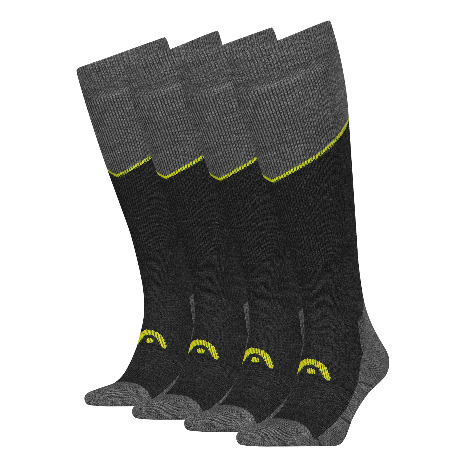 2 Paar Head Herren Damen Unisex Skisocken Skistrümpfe Ski Kneehigh Socks 2 Paar Head Herren Damen Unisex Skisocken Skistrümpfe Ski Kneehigh Socks