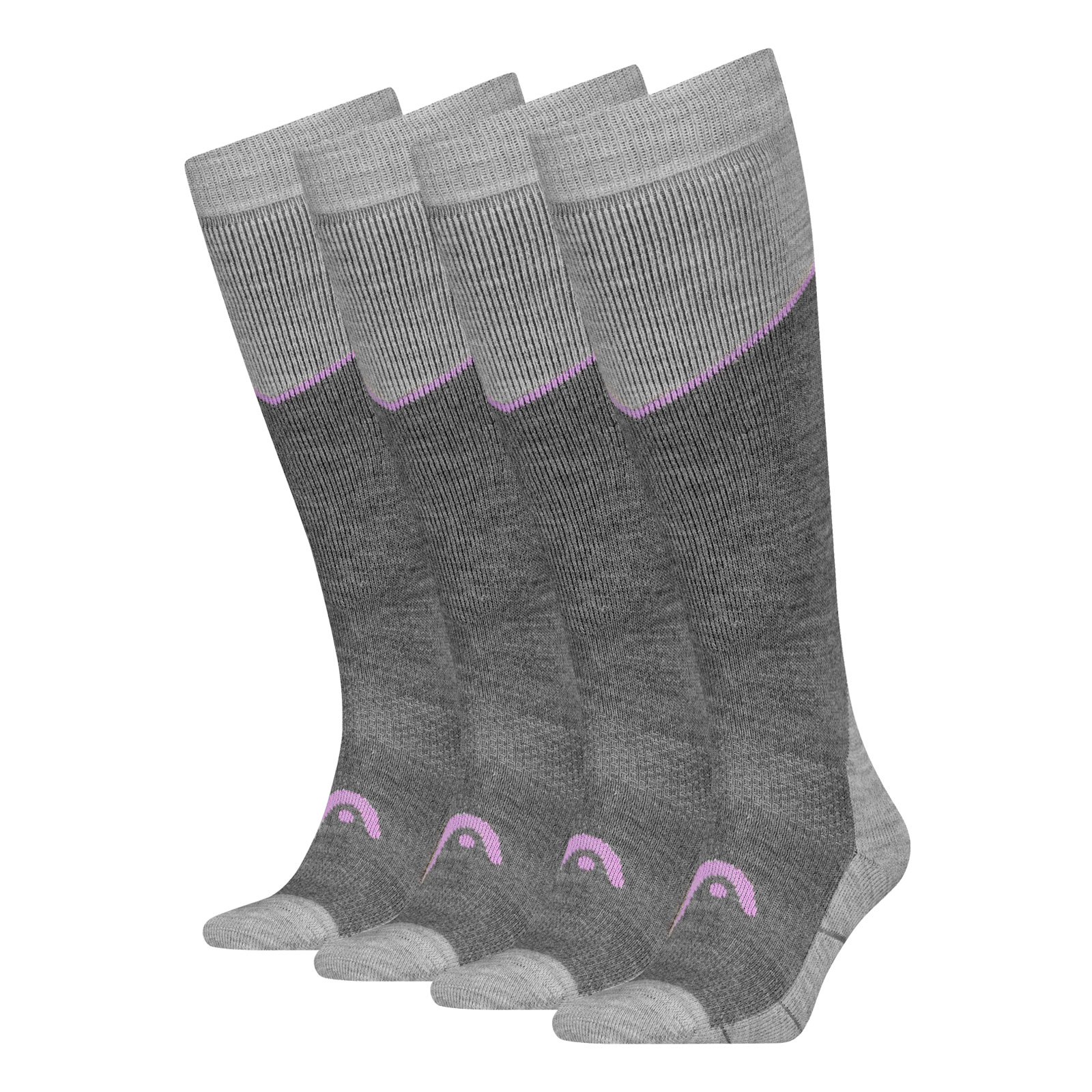 2 Paar Head Herren Damen Unisex Skisocken Skistrümpfe Ski Kneehigh Socks 2 Paar Head Herren Damen Unisex Skisocken Skistrümpfe Ski Kneehigh Socks