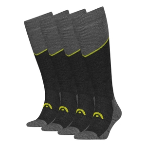 2 Paar Head Herren Damen Unisex Skisocken Skistrümpfe Ski Kneehigh Socks - Bild 0 2 Paar Head Herren Damen Unisex Skisocken Skistrümpfe Ski Kneehigh Socks