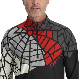Spyder Herren Shirt Baselayer Funktionsshirt Legacy 1/2 Zip - Bild 3 Spyder Herren Shirt Baselayer Funktionsshirt Legacy 1/2 Zip - Bild 3