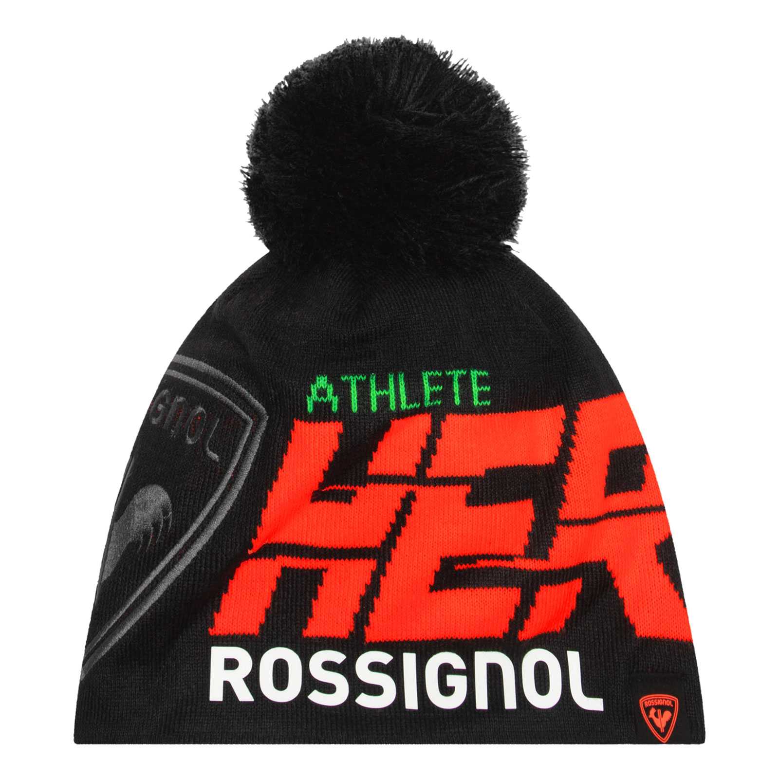 Rossignol Herren Mütze Skimütze Strickmütze Bommelmütze Pro Hero Rossignol Herren Mütze Skimütze Strickmütze Bommelmütze Pro Hero
