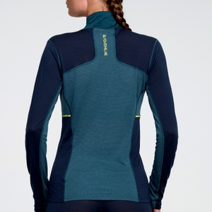 Daehlie Damen Skiunterwäsche Funktionsshirt Baselayer Performance Wool Halfzip - Bild 3 Daehlie Damen Skiunterwäsche Funktionsshirt Baselayer Performance Wool Halfzip - Bild 3
