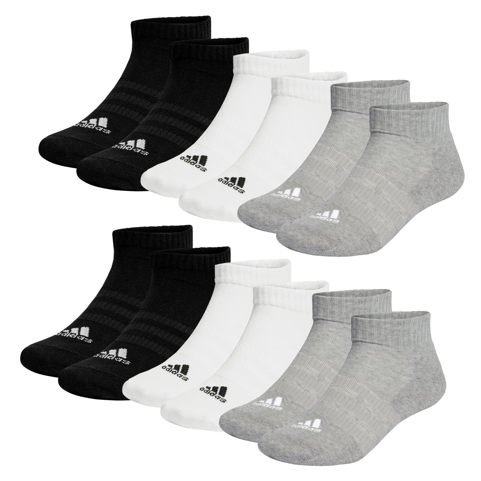 6 Paar Adidas Herren Damen Unisex Casual Socken T SPW Low Sneaker 6 Paar Adidas Herren Damen Unisex Casual Socken T SPW Low Sneaker