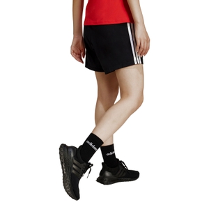 Adidas Damen Sporthose Fitnesshose Essentials 3-Streifen Cotton Shorts - Bild 2 Adidas Damen Sporthose Fitnesshose Essentials 3-Streifen Cotton Shorts - Bild 2