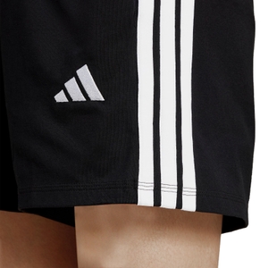 Adidas Damen Sporthose Fitnesshose Essentials 3-Streifen Cotton Shorts - Bild 4 Adidas Damen Sporthose Fitnesshose Essentials 3-Streifen Cotton Shorts - Bild 4
