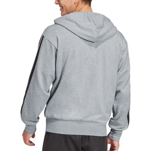 Adidas Herren Jacke Trainingsjacke Sweatjacke Essentials 3-Streifen French Terry Kapuzenjacke - Bild 2 Adidas Herren Jacke Trainingsjacke Sweatjacke Essentials 3-Streifen French Terry Kapuzenjacke - Bild 2